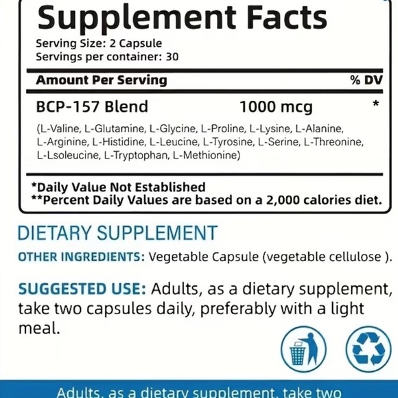 😃 BPC-157 Supplement Capsules( great price) - Picture 4 of 4